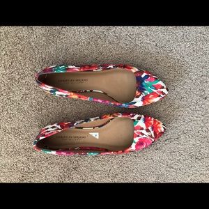 Christian Siriano Multi Colored Flats